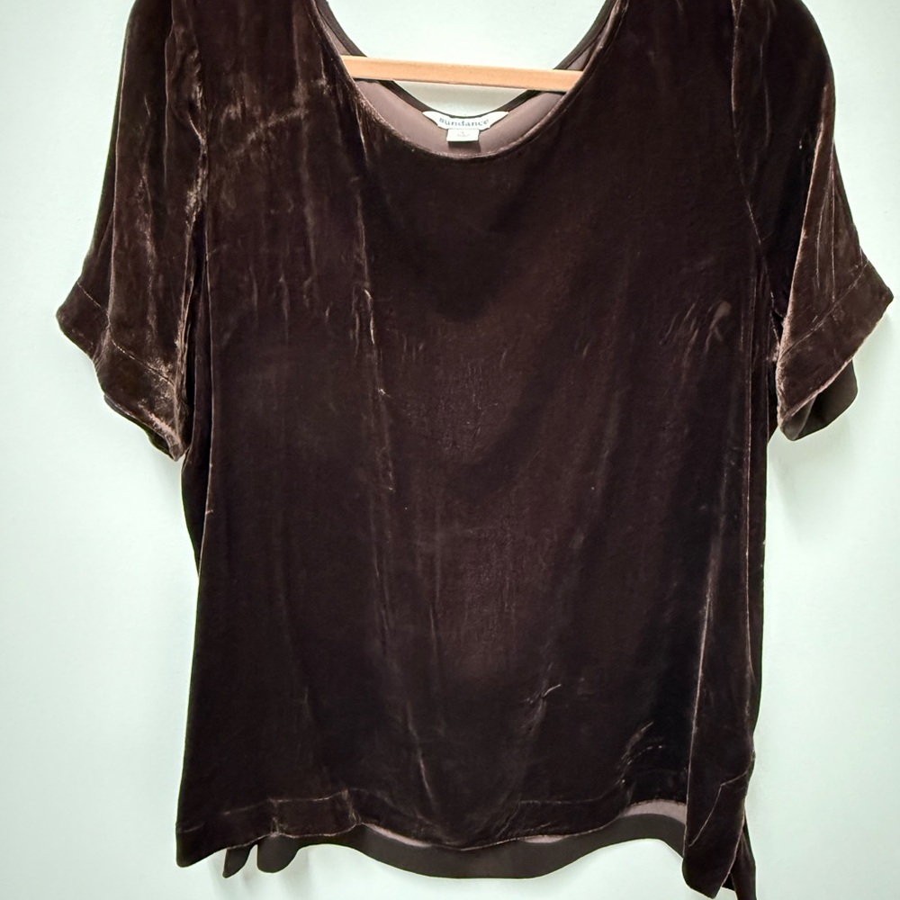 Sundance Velvet Maroon Blouse